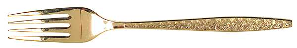 Golden Carino (Gold Electroplate) Fork