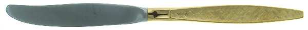 Golden Carino (Gold Electroplate) Modern Hollow Knife