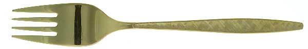 Golden Carino (Gold Electroplate) Individual Salad Fork