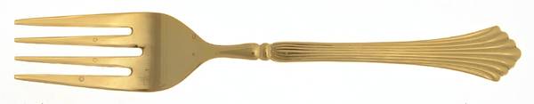 Gold Cascade (Gold Electroplate) Individual Salad Fork