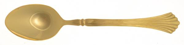 Gold Cascade (Gold Electroplate) Place/Oval Soup Spoon