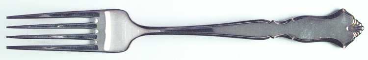 Golden Chadwick (Silverplate, Gold Accent, 1975) Fork