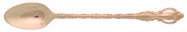 Golden Countess (Gold Electroplate, 1978) Iced Tea Spoon by International Silver