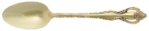 Golden Countess (Gold Electroplate, 1978) Demitasse Spoon