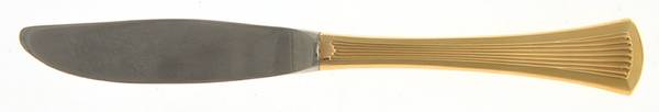 Golden Creation (Gold Electroplate, 1984) Hollow Handle Master Butter Knife