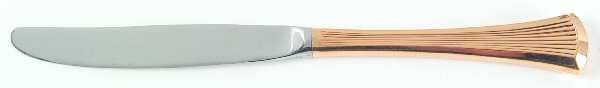 Golden Creation (Gold Electroplate, 1984) Modern Hollow Knife