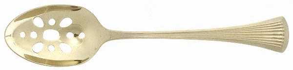 Golden Creation (Gold Electroplate, 1984) Pierced Tablespoon (Serving Spoon)