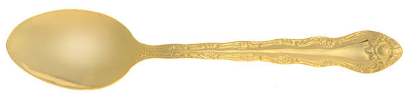 Golden Classic Rose (Gold Electroplate) Teaspoon