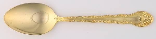 Golden Classic Rose (Gold Electroplate) Tablespoon (Serving Spoon)