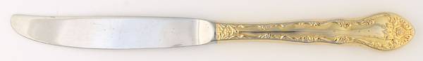 Golden Classic Rose (Gold Electroplate) Modern Hollow Knife