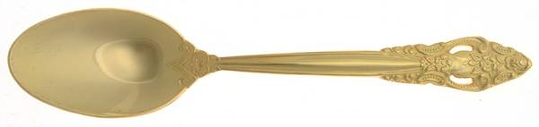 Golden Empress (Gold Electroplate, Newer) Dessert/Oval Soup Spoon