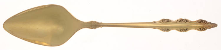 Golden Empress (Gold Electroplate, Deepslv) Place/Oval Soup Spoon