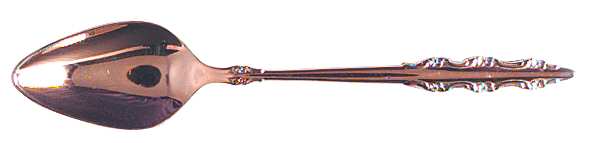 Golden Empress (Gold Electroplate, Deepslv) Demitasse Spoon