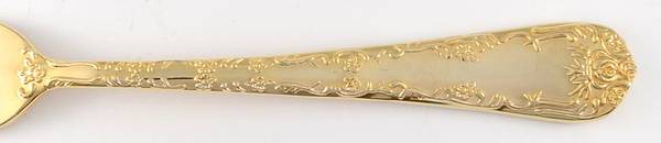 Golden Enchanted Rose (Gold Electroplate) by International Silver