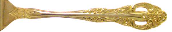Golden Felice (Gold Electroplate) Individual Salad Fork