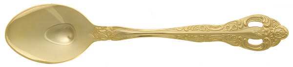 Golden Felice (Gold Electroplate) Place/Oval Soup Spoon
