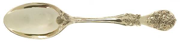 Golden French Rose (Gold Electroplate) Place/Oval Soup Spoon