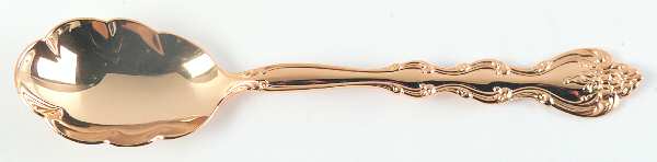 Golden Interlude (Gold Electroplate) Sugar Shell Spoon