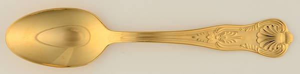 Gold Kings (Gold Electroplate) Teaspoon