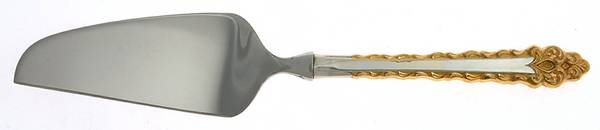 Golden La Strada (Sterling, 1972) Cheese Knife with Stainless Blade