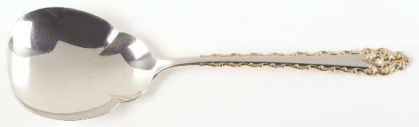 Golden La Strada (Sterling, 1972) Solid Smooth Casserole Spoon
