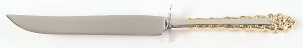 Golden La Strada (Sterling, 1972) Small Steak Carving Knife with Stainless Blade