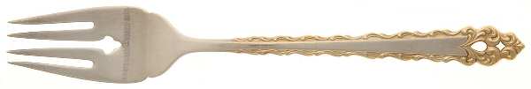 Golden La Strada (Sterling, 1972) Individual Salad Fork