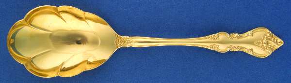 Golden Orleans (Gold Electroplate, 1981) Solid Shell Casserole Spoon