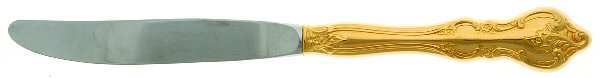 Golden Orleans (Gold Electroplate, 1981) Modern Hollow Knife