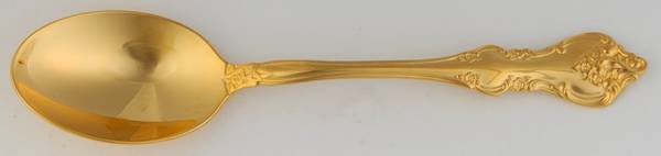 Golden Orleans (Gold Electroplate, 1981) Teaspoon