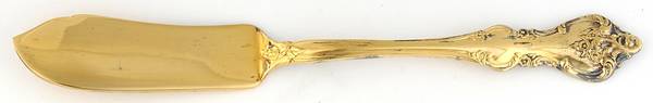 Golden Orleans (Gold Electroplate, 1981) Flat Handle Master Butter Knife