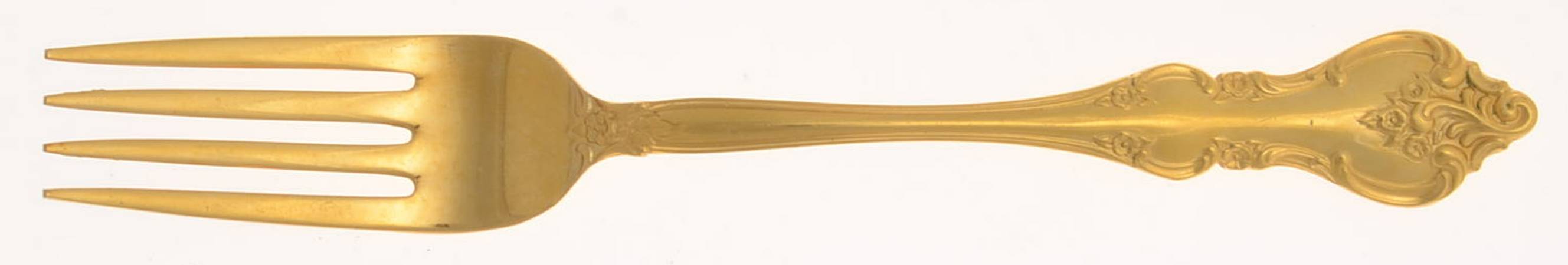 Golden Orleans (Gold Electroplate, 1981) Fork