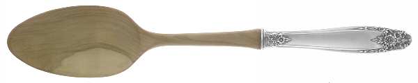 Golden Prelude (Sterling, 1988) Salad Serving Spoon with Wooden Bowl