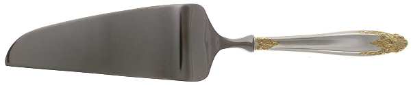 Golden Prelude (Sterling, 1988) Pie & Cake Server with Stainless Blade