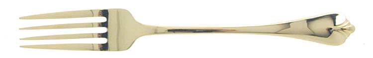 Golden Park Hill (Gold Electroplate, 1985) Fork