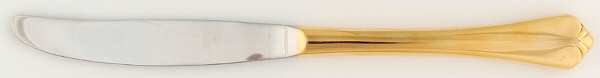 Golden Park Hill (Gold Electroplate, 1985) Modern Hollow Knife
