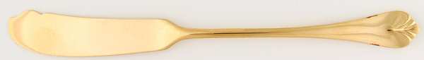 Golden Park Hill (Gold Electroplate, 1985) Flat Handle Master Butter Knife