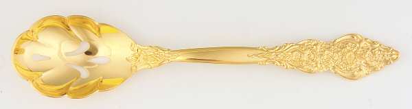 Golden Renaissance (Gold Electroplate) Relish Spoon