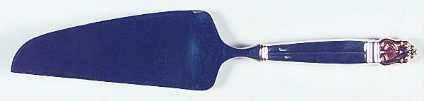 Golden Royal Danish (Gold Accent) Pie & Cake Server with Stainless Blade