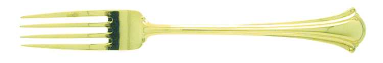 Gold Resplendence (Gold Electroplate, 1984) Fork