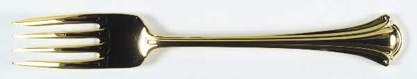 Gold Resplendence (Gold Electroplate, 1984) Individual Salad Fork