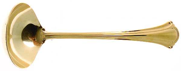 Gold Resplendence (Gold Electroplate, 1984) Solid Gravy Ladle
