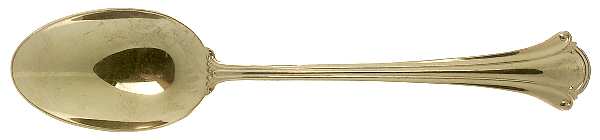 Gold Resplendence (Gold Electroplate, 1984) Place/Oval Soup Spoon