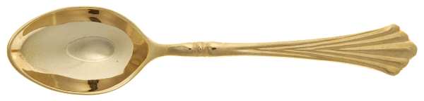 Golden Royal Plume (Gold Electroplate) Place/Oval Soup Spoon