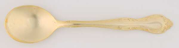 Golden Rose Tiara (Gold Electroplate) Sugar Spoon
