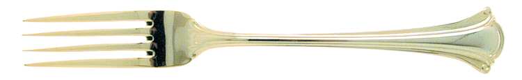 Golden Serenity (Gold Electroplate) Fork