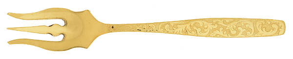 Golden Scroll-Americana Golden Heritage Oyster Fork HC