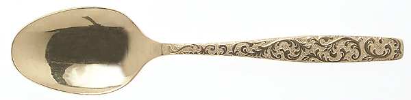 Golden Scroll-Americana Golden Heritage Tablespoon (Serving Spoon)