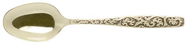 Golden Scroll-Americana Golden Heritage Place/Oval Soup Spoon