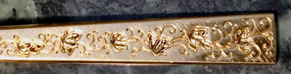 Golden Silver Lace (Gold Electroplate) by International Silver